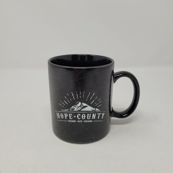 Farcry 5 Heat changing Cult Hope County Freedom Faith Black Coffee Tea 8 oz - Picture 9 of 10